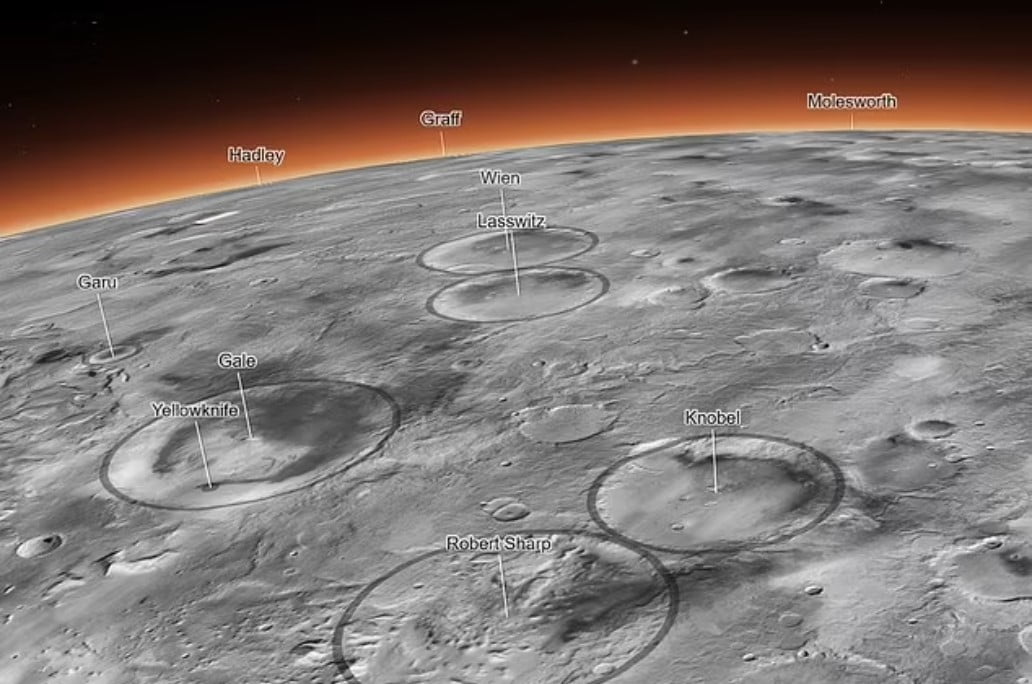 Ja si duket Planeti i Kuq, NASA prezanton hartën interaktive Ja si duket Planeti i Kuq, NASA prezanton hartën interaktive me malet e krateret e Marsit