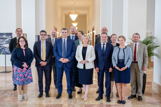 Guvernatori Sejko takim me përfaqësues të Bordit të Drejtorëve të BERZH: 2023, pozitiv si për rritjen ekonomike, ashtu edhe për rënien e inflacionit