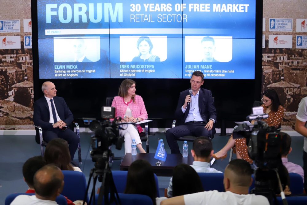 “30 vite ekonomi e lirë, sektori retail” – Grupi Balfin mbështet forumin në UET