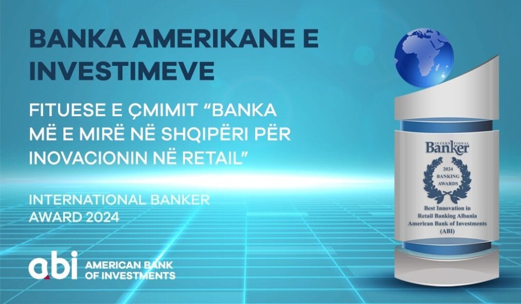ABI Bank fiton çmimin prestigjioz nga Revista International Bankers Ads