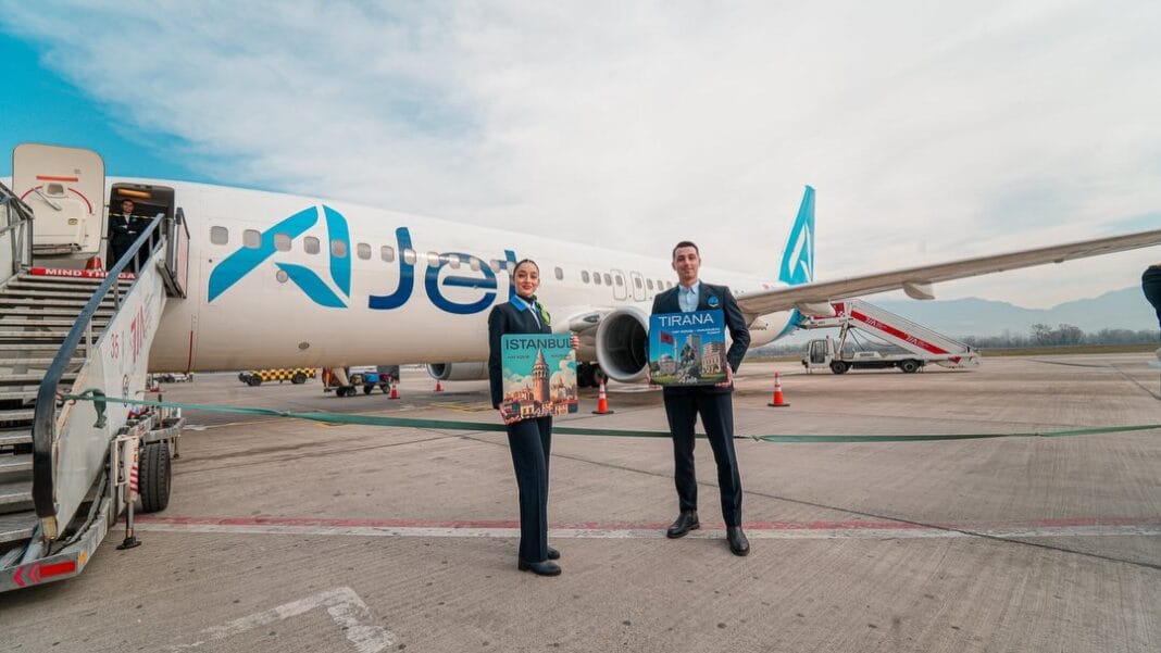 AJet nis fluturimet nga Tirana në Stamboll, çmimet fillojnë nga Ads