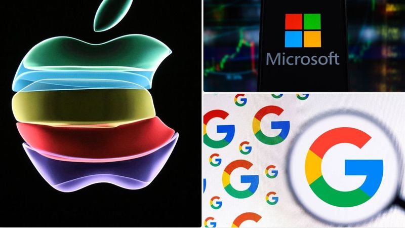 Apple Google Microsoft