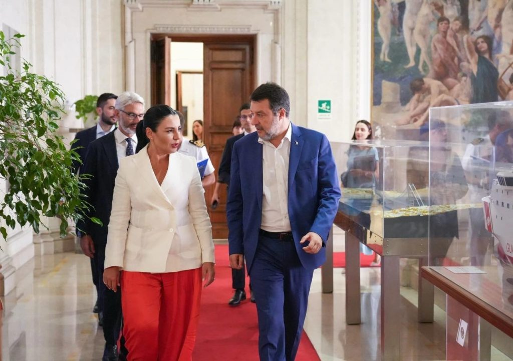 Balluku takim me homologun italian Salvini: Program ambicioz bashkëpunimi në energji, infrastrukturë dhe transport!