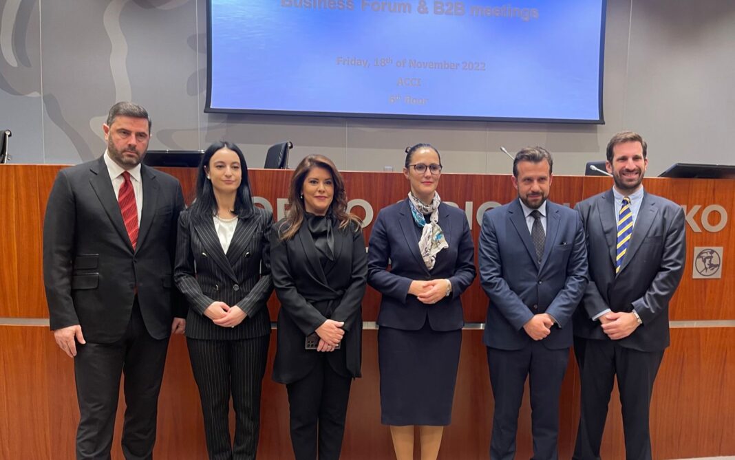 Ibrahimaj në forumin e biznesit Greqi- Shqipëri: Të rrisim bashkëpunimin Ibrahimaj në forumin e biznesit Greqi- Shqipëri: Të rrisim bashkëpunimin ekonomik mes dy vendeve