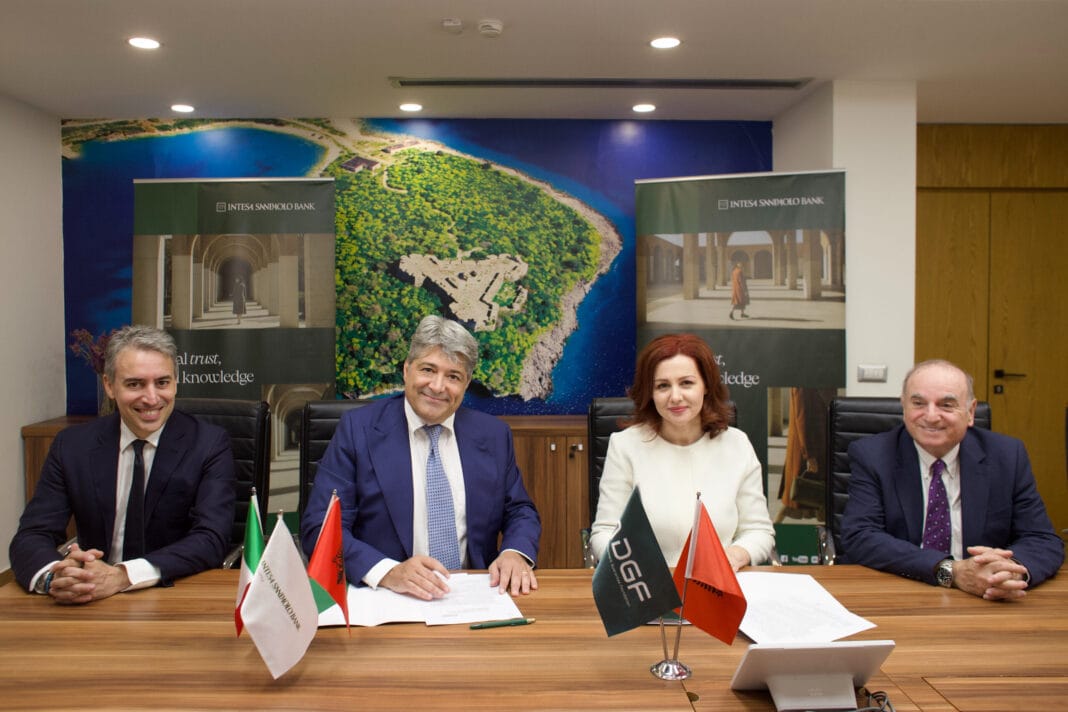 Intesa Sanpaolo Bank Albania dhe ADGF rinovojnë partneritetin për rritje Intesa Sanpaolo Bank Albania dhe ADGF rinovojnë partneritetin për rritje të qëndrueshme të biznesit