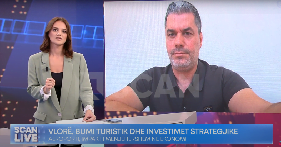 Kryetari i Bashkisë Vlorë për Scan Live: Aeroporti i Vlorës, impakt të menjëhershëm në ekonomi!