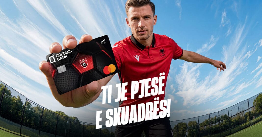 Paguaj KUQ & ZI me Kartën GOOL, nga Credins bank! Paguaj KUQ & ZI me Kartën GOOL, nga Credins bank!