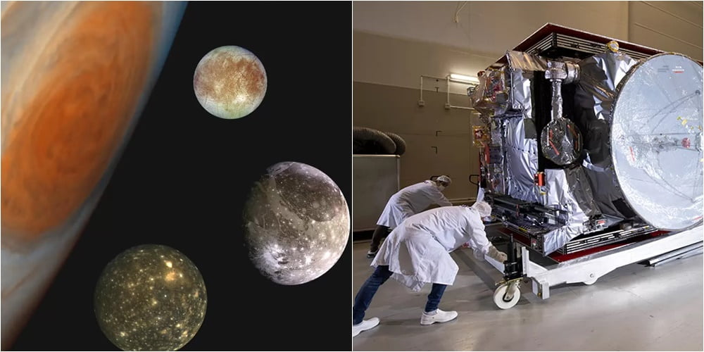 Shtyhet misioni 8-vjeçar për në hënat e Jupiterit