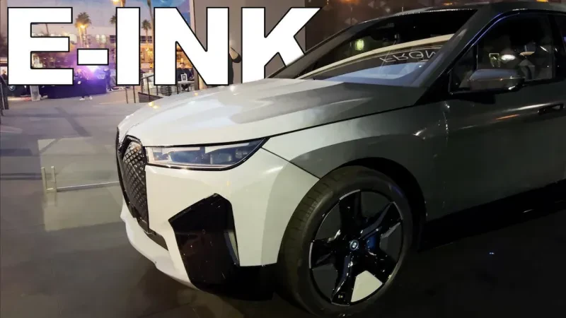 CES 2022, BMW zbulon një makinë që ndryshon ngjyrë me prekjen e një butoni