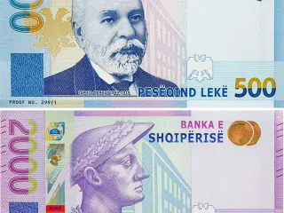 Hidhen në qarkullim prerjet e reja të 500 Lekë dhe 2000 Lekë
