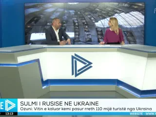 Ndikimi turistik nga lufta/ Ferjolt Ozuni: Gjatë vitit të kaluar 110 mijë turistë nga Ukraina, sivjet ka anulime