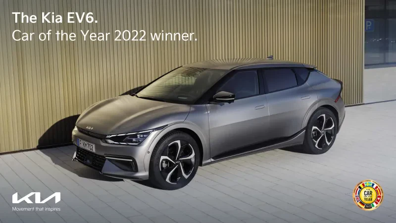 Kia EV6 fiton Çmimin Makina e Vitit 2022
