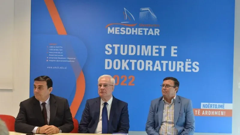 Universiteti Mesdhetar në një etapë të re, hapen programet e Doktoraturës në Shkencat Ekonomike