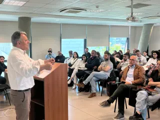 Prof.Dr. Christopoulos vizitë në Universitetin Mesdhetar, ja aktivitetet që u zhvilluan
