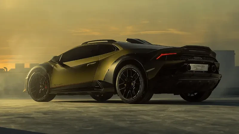 Lamborghini publikon fotot e para të supersportives “off-road”