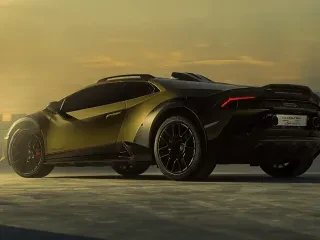 Lamborghini publikon fotot e para të supersportives “off-road”