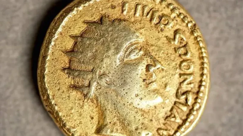 Monedha e lashtë prej ari dëshmon se perandori romak ‘i rremë’ ishte i vërtetë!