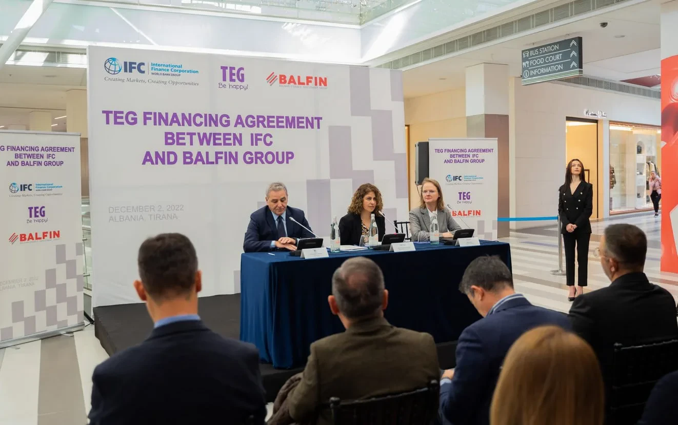 IFC e BALFIN, marrëveshje financimi për zgjerimin e TEG. Edlira Muka: Grupi ynë një forcë ndryshimi. Karadsheh: Këto investime rrisin ekonominë