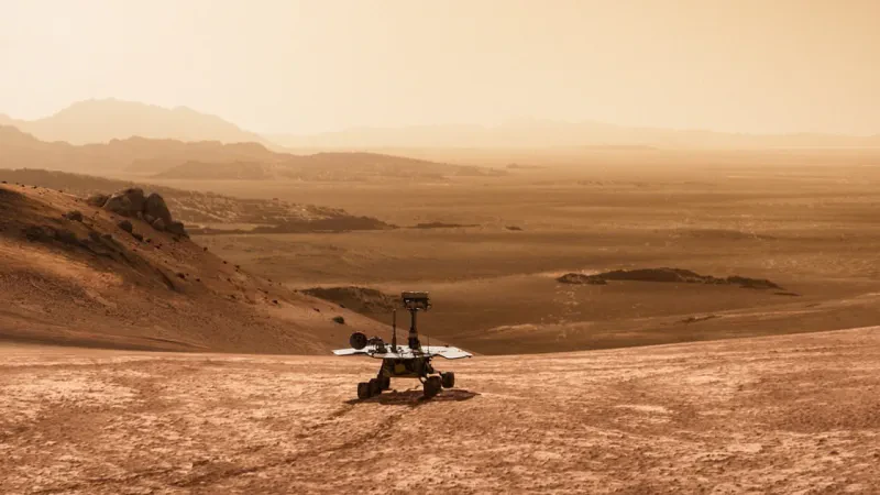 Mars roboti NASA regjistrohet zhurma stuhi 1280x720