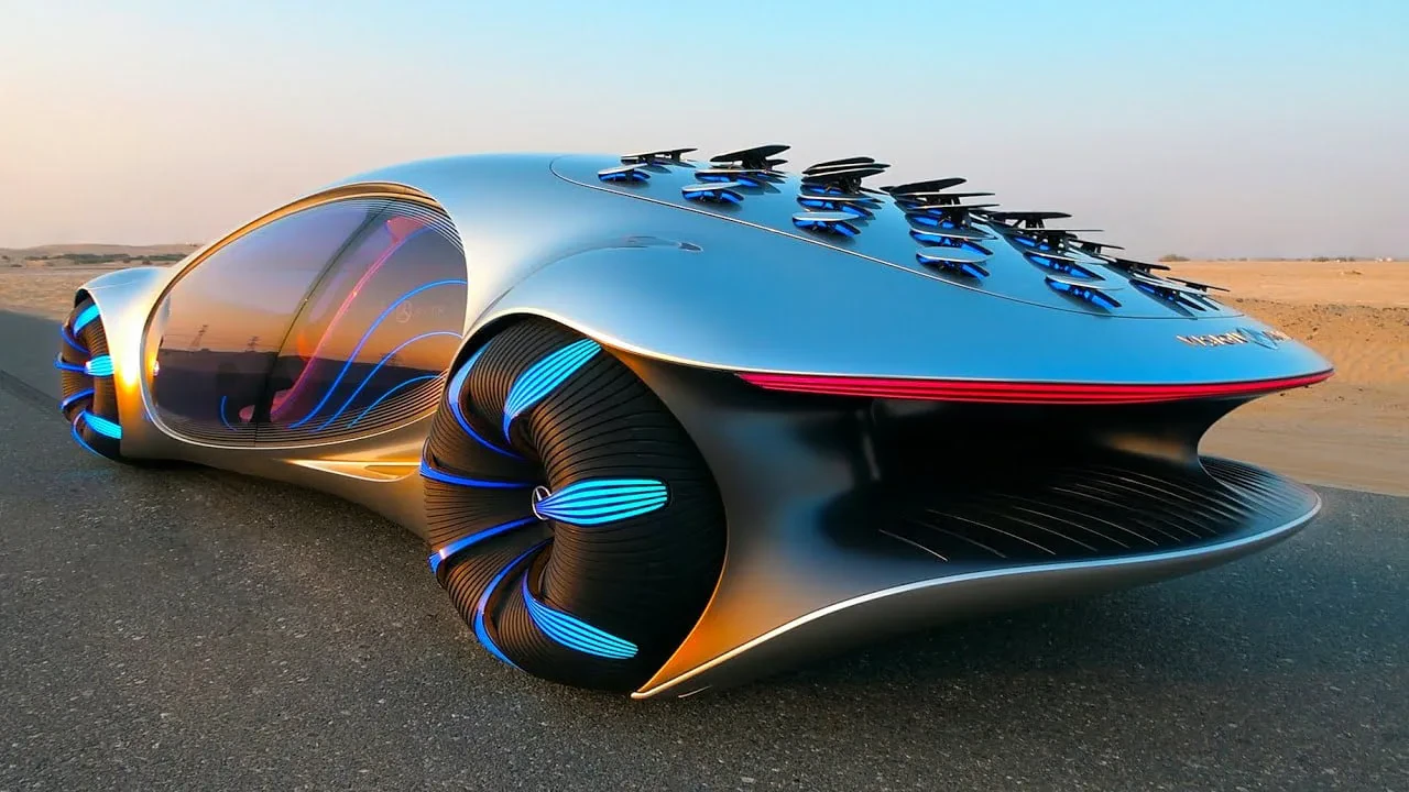 Benzi që mund të kontrolloni me frymëmarrje – Automjeti elektrik i së ardhmes me panel kontrolli virtual
