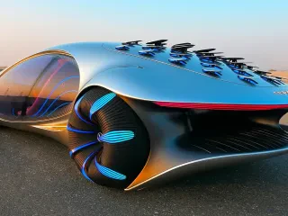 Benzi që mund të kontrolloni me frymëmarrje – Automjeti elektrik i së ardhmes me panel kontrolli virtual