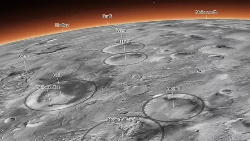Ja si duket Planeti i Kuq, NASA prezanton hartën interaktive me malet e krateret e Marsit