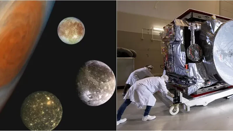Shtyhet misioni 8-vjeçar për në hënat e Jupiterit