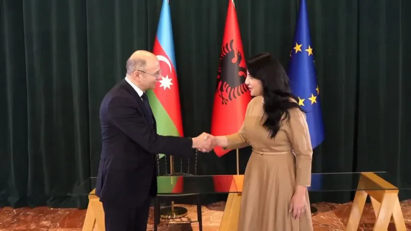 Mblidhet Komiteti i Përbashkët Shqipëri-Azerbajxhan – Balluku: Në fokus, zhvillimi ekonomik, teknologjik dhe industrial mes dy vendeve!