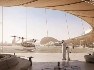 “Vertiporti”, një stacion për taksitë fluturuese në Dubai