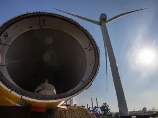 “Ferma më e madhe e erës në det të hapur në botë” prodhon energjinë e saj të parë!