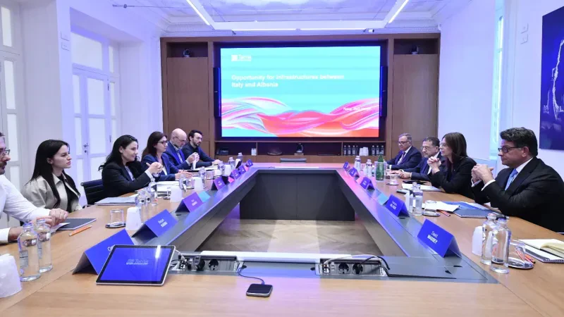 Takimi i Komitetit të Përbashkët Ekonomik, Shqipëri-Itali, Balluku në Romë: Bashkëpunim dhe projekte konkrete në sektorin energjetik