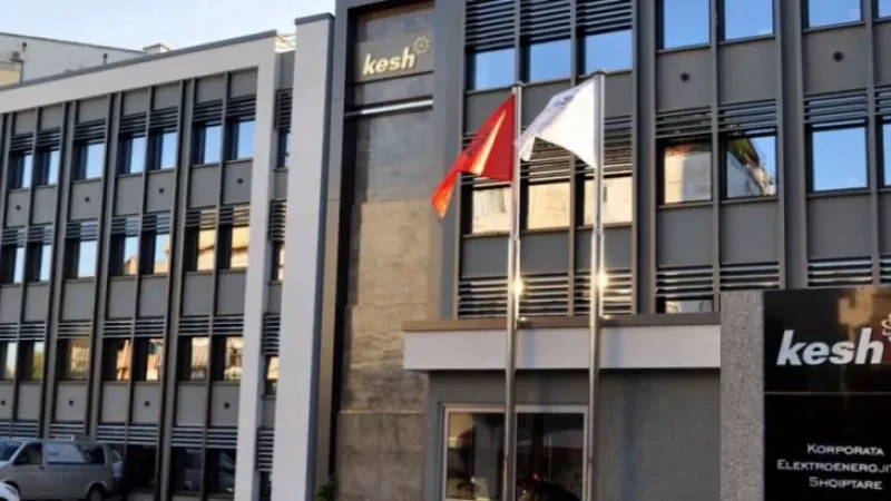 KESH, të tjera të ardhura nga shitja e energjisë – Shifrat/11.4 milion euro për janarin, nga nëntori gjenerohen në total 36.4 milion euro