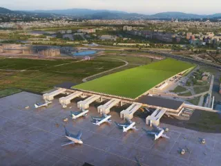 Ky terminal i ri aeroporti europian do të ketë një vresht mbi çatinë e tij!