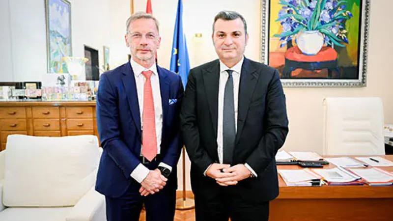 “Kroacia, udhërrëfyes për integrimin në BE” – Guvernatori i Bankës së Shqipërisë, Sejko takohet me homologun kroat