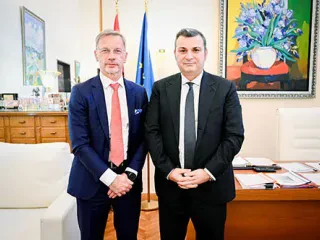 “Kroacia, udhërrëfyes për integrimin në BE” – Guvernatori i Bankës së Shqipërisë, Sejko takohet me homologun kroat