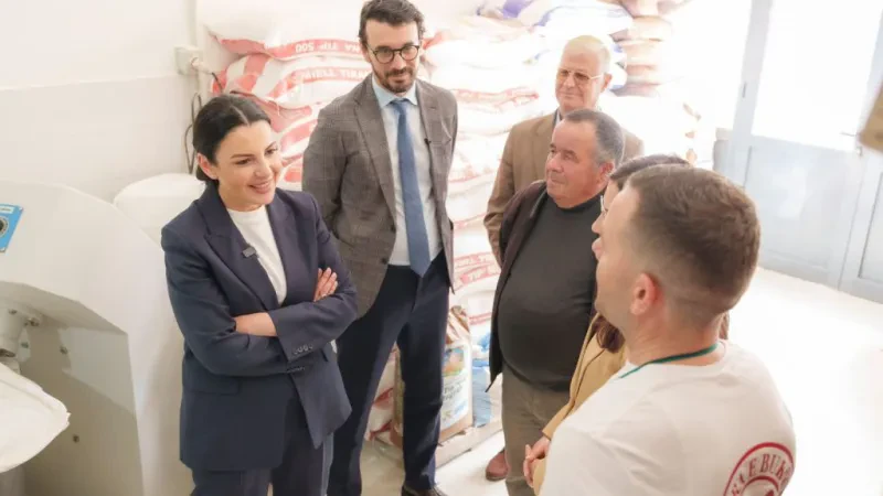 Balluku në Lushnje: Nuk ka rritje të çmimit të energjisë për furrat e bukës, ulje çmimi për pastiçeritë