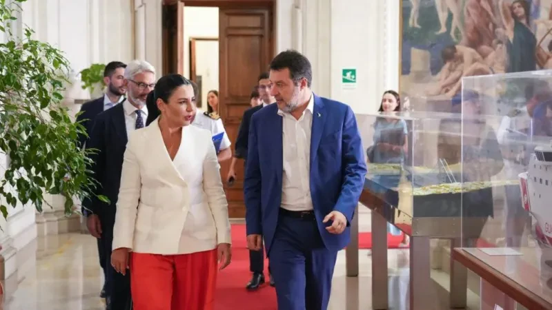 Balluku takim me homologun italian Salvini: Program ambicioz bashkëpunimi në energji, infrastrukturë dhe transport!