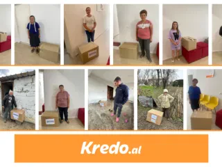 STAFI I KREDO.AL BASHKOHET ME FUSHATËN E WORLD VISION ALBANIA DHE FOOD BANK ALBANIA PËR MBËSHTETJEN E FAMILJEVE NË NEVOJË