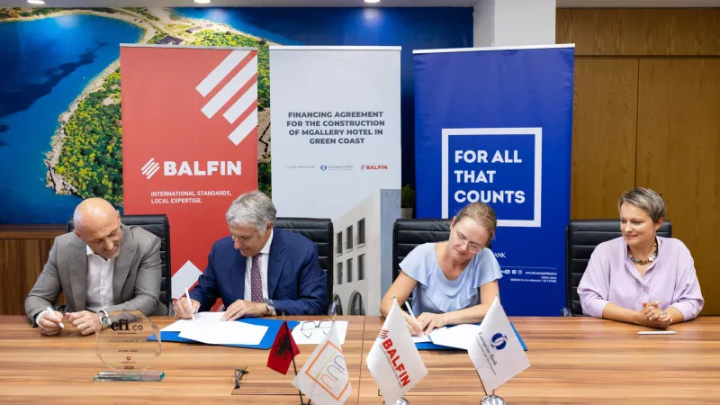 Grupi BALFIN, Intesa Sanpaolo Bank dhe EBRD bashkojnë forcat për ndërtimin e hotelit MGallery