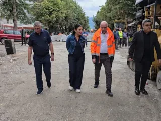 Nis puna për rehabilitimin e bulevardit kryesor të Peshkopisë, Balluku: Investime të shumta në qarkun e Dibrës