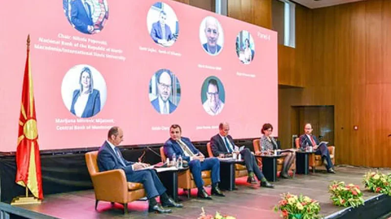 “Thelbësore, ruajtja e stabilitetit të çmimeve” – Sejko, në Konferencën e organizuar nga Banka Popullore e Maqedonisë së Veriut