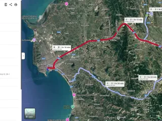 Turizmi, transporti publik i Shqipërisë hyn më në fund në “Google Maps”
