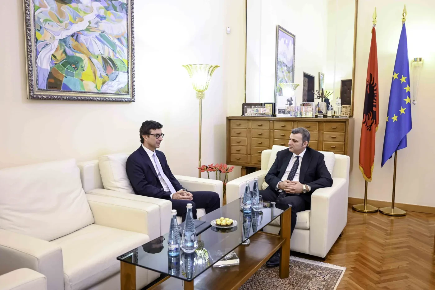 Takimi me Guvernatorin, përfaqësuesi i FMN Sosa vlerëson monitorimin e tregut valutor nga BSH