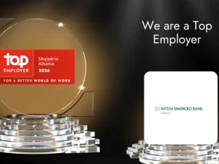 Intesa Sanpaolo Bank Albania ri-konfirmohet si “Top Employer” në Shqipëri për vitin 2026