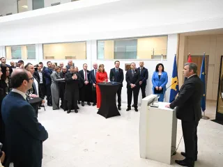 Banka e Shqipërisë hap ekspozitën e historisë së Lekut edhe në Prishtinë