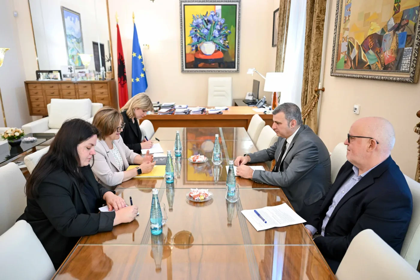 BSH dhe Qendra e Ekselencës Financiare diskutojnë bashkëpunimin në mbikëqyrjen bankare