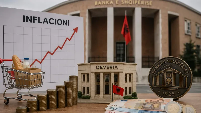 Paradoksi i ekonomisë shqiptare: Euro bie, inflacioni rritet dhe prodhimi vendas humbet terren