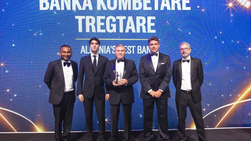 BKT shpallet “Banka më e Mirë në Shqipëri” në Euromoney Awards for Excellence 2026