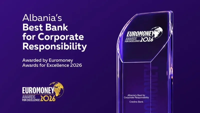 Credins bank, 22 vite evoluim!
