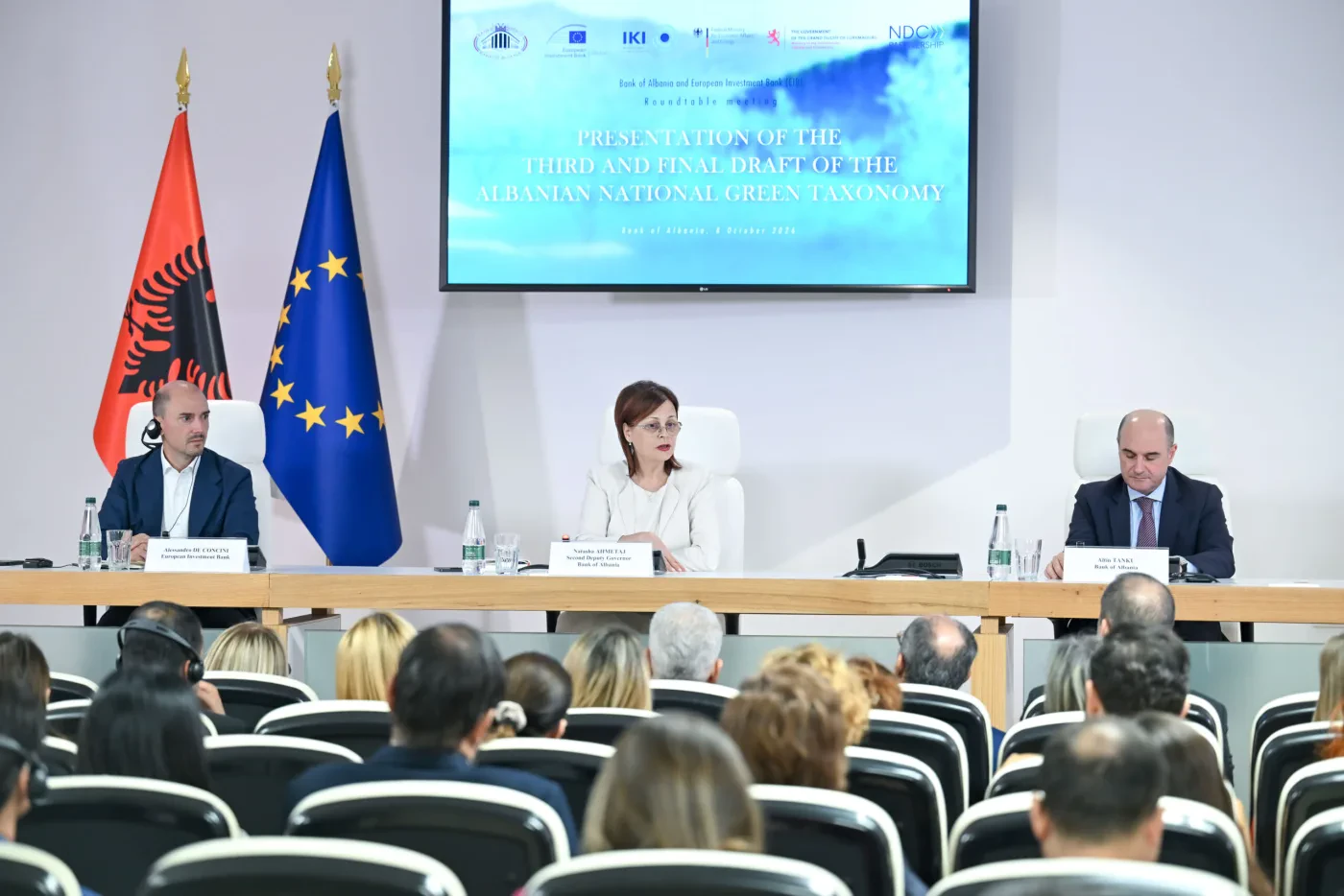 Banka e Shqipërisë dhe EIB prezantojnë draftin përfundimtar të Taksonomisë së Gjelbër